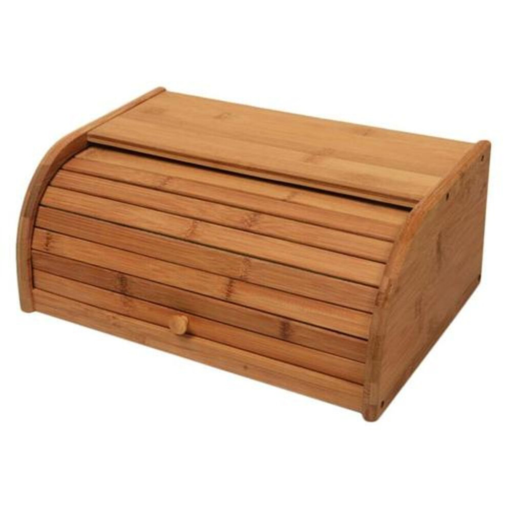 1pc Wooden Kitchen Bread Box Household Storage Bin Practical Food Container Fruit Storage Box Organizer For Kitchen|bottles,jars & Boxes