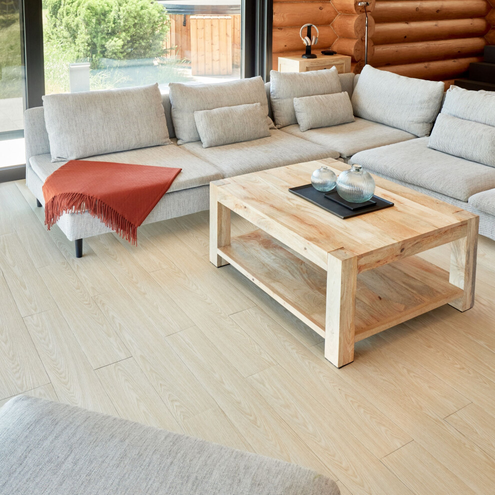 (Natural Oak, 20) Self Adhesive Floor Planks (91.4X15.2cm) - Peel And Stick Vinyl Flooring 5061064152680
