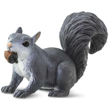 Safari Ltd. Gray Squirrel Figurine - LIKKELIGE 3 """" Wildlife Figur - Uddannelsesleget?j til drengepiger og b?rn i alderen 3+