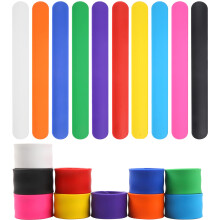 DIYASY Braccialetti Color Slap 20 Pezzi Braccialetti a Scatto in Silicone per Bambini Braccialetti Decorativi Morbidi Colori Arcobaleno per Bambi