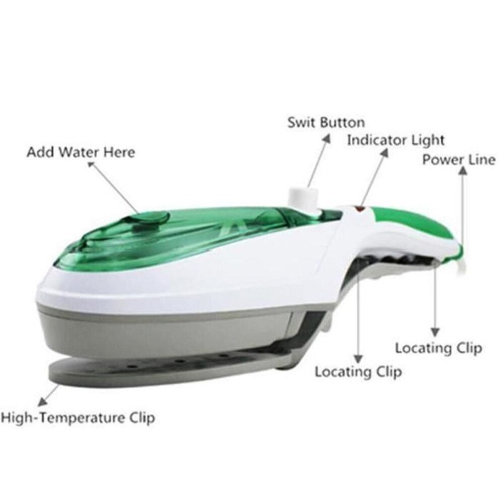 Portable Handheld Electric Garment Brush Steam Steamer