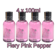 Molton Brown Bath & Shower Gel Fiery Pink Pepper 100ml x4