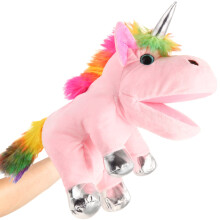 Dierenhandpoppen 10-13 inch gigantische pluche safari jungle dieren handpop speelgoed rollenspel speelgoedpoppen voor kinderen verhalen vertellen fan