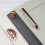 (Knob) Rose Gold Cup Handle 76mm Bar Handle 160mm & Knob 8
