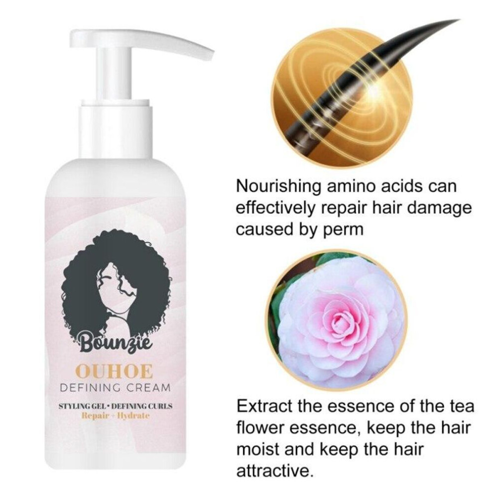 50ml Curl Elastining Gel Curls Moisturizer & Enhancer For Wavy & Curly Hair Products-suitable For Women And Men