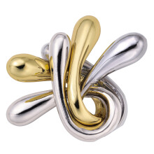Bepuzzed Ripple Hanayama Cast Metal Brainreaser Puzzle Mensa Oceniono poziom 5 dla lat 12 i wiecej