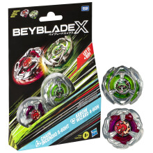 Beyblade x kæde incendio 5-60HT og Arrow Wizard 4-60n Dual Pack Set med 2 højre spindende toppe; Kæmper med toplegetøj for 8 år gamle drenge og p