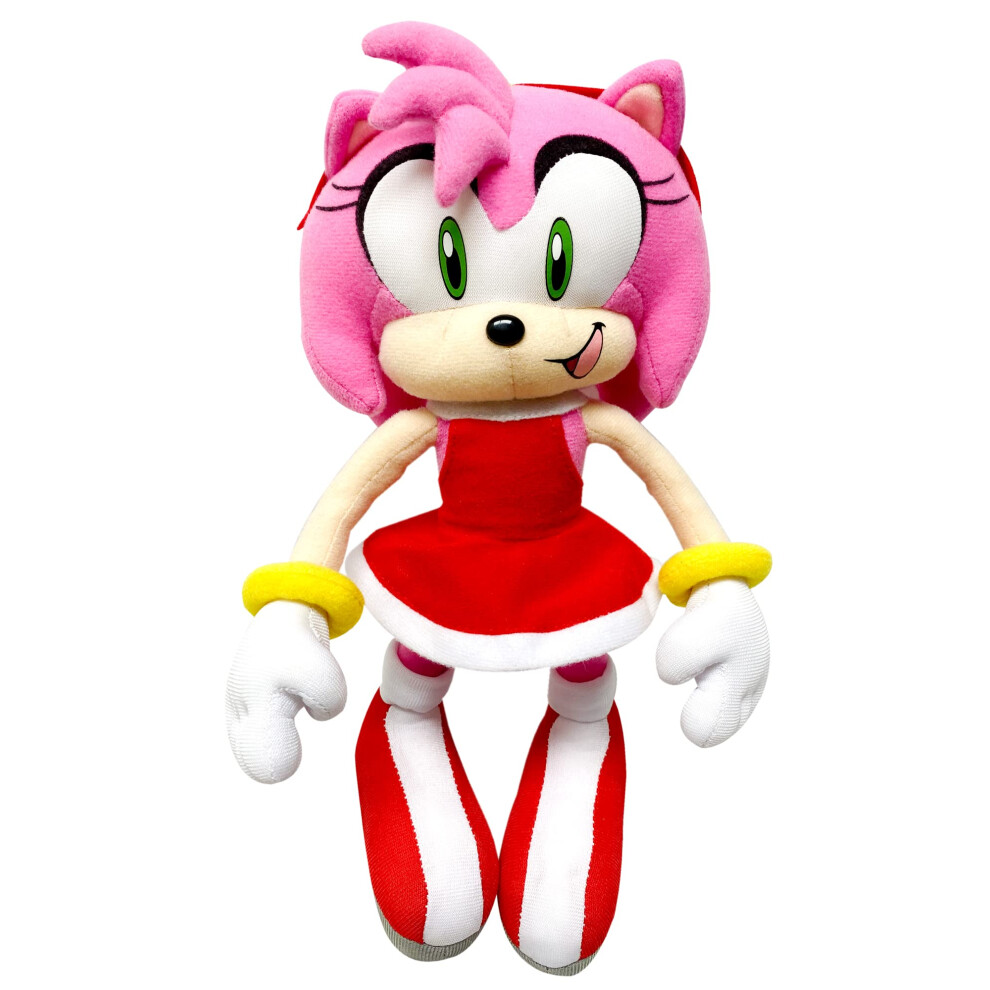 Sonic The Hedgehog - Amy Rose Plush 9"" H