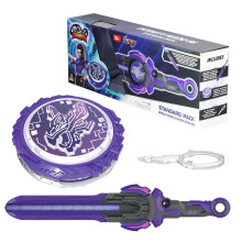 Infinity Nado Bey Battling Blade Toys Battle Set fr 8-12 mit Spinning Top & Sword Launcher Metal Brust Gyro fr Jungen und Mdchen im Alter von