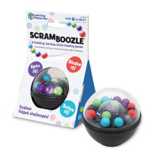 Learning Resources Scramboozle Puzzle Ball - 3D Brain Teasers and Puzzle Games for Kids and Adults Puzzle Sort Ball Game Fidget Toys Travel Games f