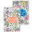 A5 Doodle Notebook Lined Notepad Colouring Stress Therapy- Single Book 4