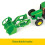 John Deere John Deere Haying Farm Playset - 1:32 Scale - Includes Tractor  Trailer  Farm Animals  and More - John Deere Tractor Toys and Farm Toys - 21 Count - A 5