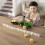 John Deere John Deere Haying Farm Playset - 1:32 Scale - Includes Tractor  Trailer  Farm Animals  and More - John Deere Tractor Toys and Farm Toys - 21 Count - A 2