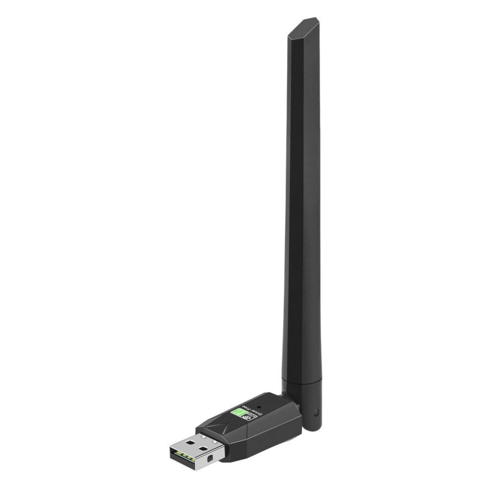 600mbps Usb Wifi Bluetooth 5.0 Adapter Wireless Network Card 2.4g 5ghz Dual Band Lan Adapter Ethernet Dongle For Pc Laptop