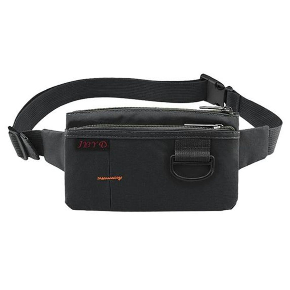 (black, One Size) Ultrathin Hip Pack Tactical Waist Packs Belt Bag Passport Bags Outdoor Riding Jogging Travel Sport Bag