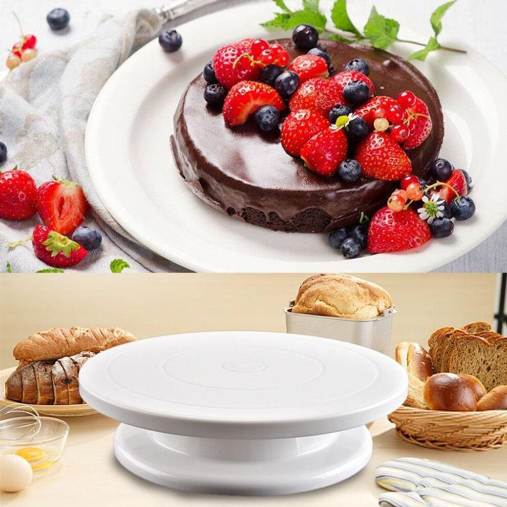 DIY Rotating Revolving Cake Turntable Birthday Wedding Cake Decorating Stand Baking Tools