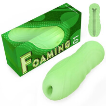 (green) Male Masturbator Cup Realistic Vagina Pocket Pussy Man Masturbation Glans Blowjob Portable Airplane Cup Sucking Sex Toys for Men