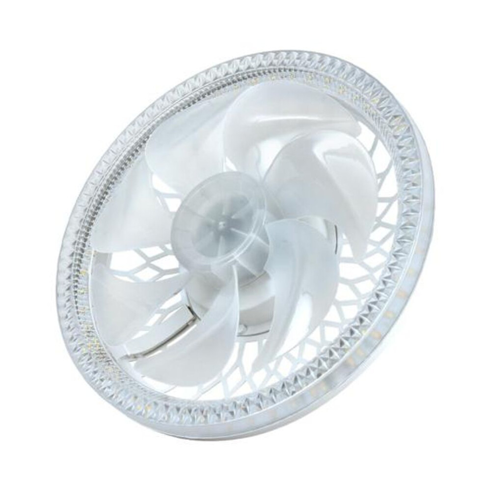 2-in-1 Modern Led Ceiling Fan Lamp E27 Converter Base 4 Speed Settings Low Noise Dimmable Energy-efficient Ceiling Fan With Led Lamp