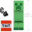 Mattel Minecraft - 3.25inch Core Figures - Creeper Kids Toy 3
