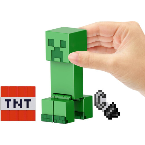 Mattel Minecraft - 3.25inch Core Figures - Creeper Kids Toy 1