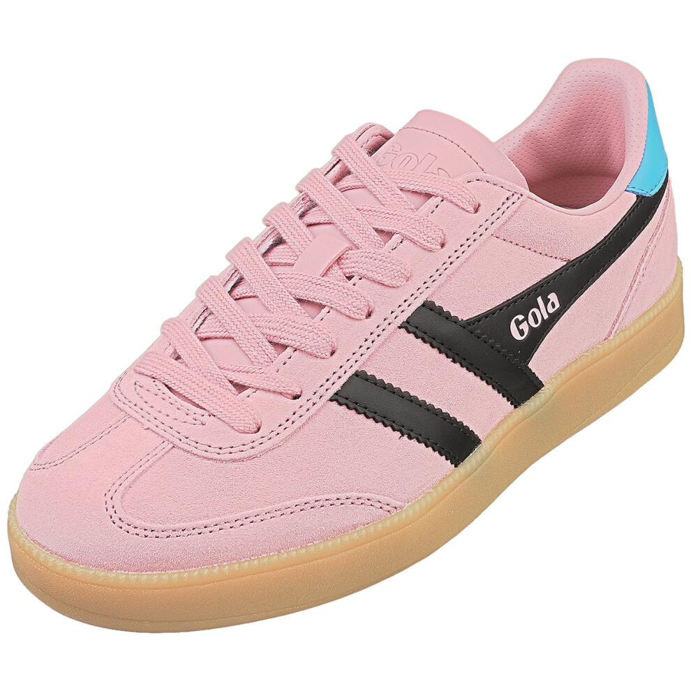 Gola Viper Womens Fashion Trainers In Pink Black - 4 Uk