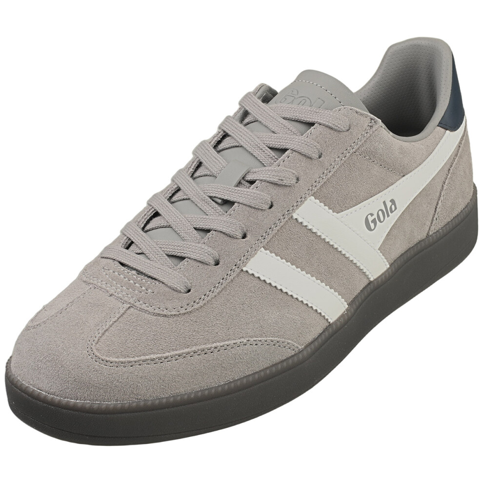 (9) Gola Viper Mens Fashion Trainers In Cement White Navy