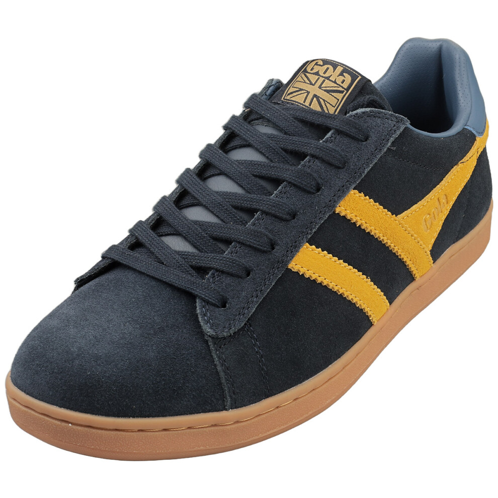 (11) Gola Equipe Ii Mens Casual Trainers In Navy Sun Moonlight