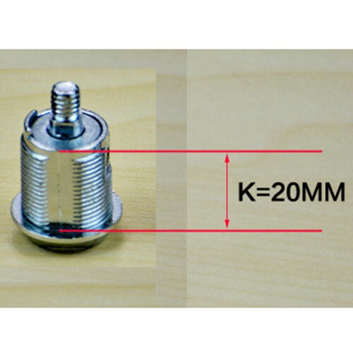 1 set Cylinder Barrel Cupboard / Drawer Safe Lock Security Protect 1