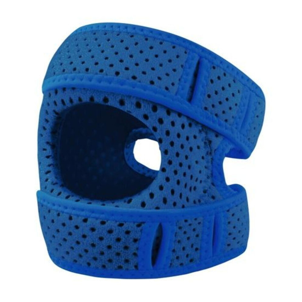 Blue (Blue) Patella Knee Brace Shock-Absorbing Adjustable Knee Compression Straps Breathable Knee Support Pad For