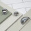 (38mm Knob) Polished Chrome Kitchen Cabinet Handle & Knob 7
