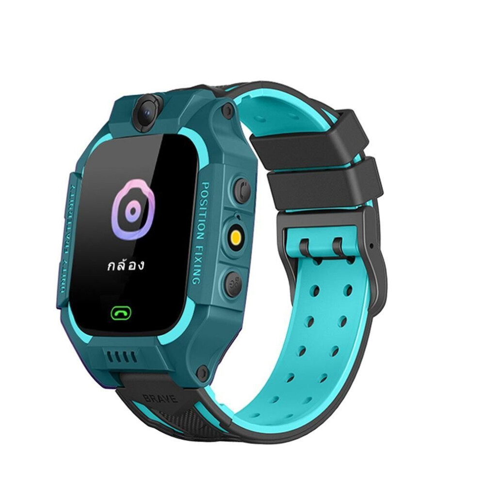 (green) 2g Sos Call Kids Smart Watch Call Back Monitor Phone Watch Position With Camera Children Smartwatch For Boys Girls Gifts