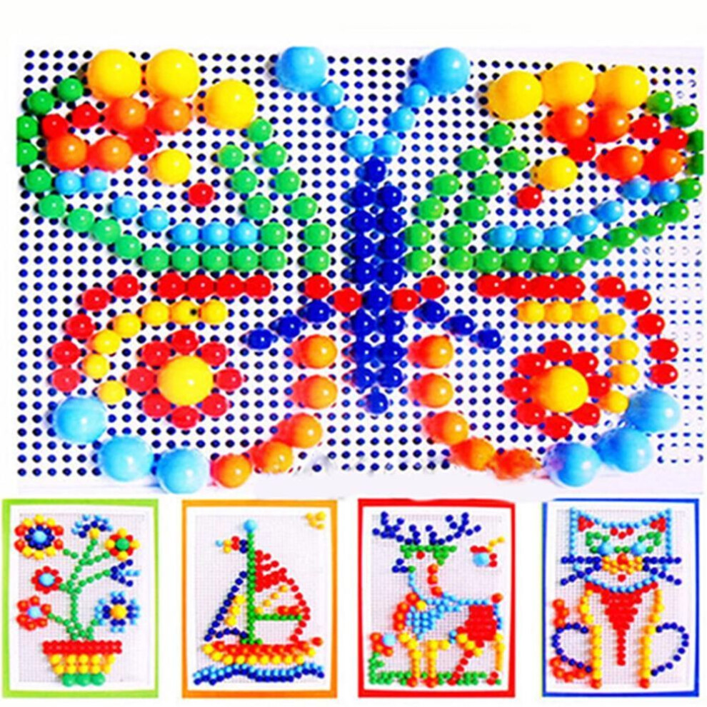 Peg Children Pegs Kids Educational Board Puzzle With For Toys 296