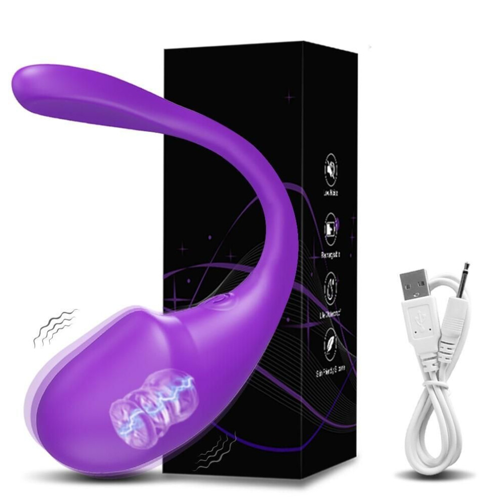 (purple, With box) Wireless App Remote Control Vibrator For Women G Spot Dildo Bluetooth Wear Vibrating Panties Clitoris Sex Toys For Adults 18