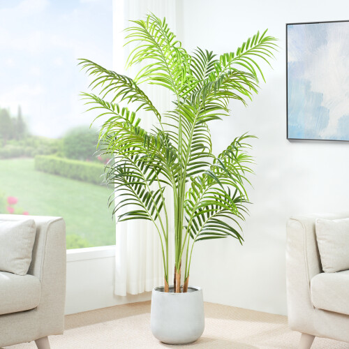 MCC (140CM) Artificial Palm Tree with Plastic Planter and Moss