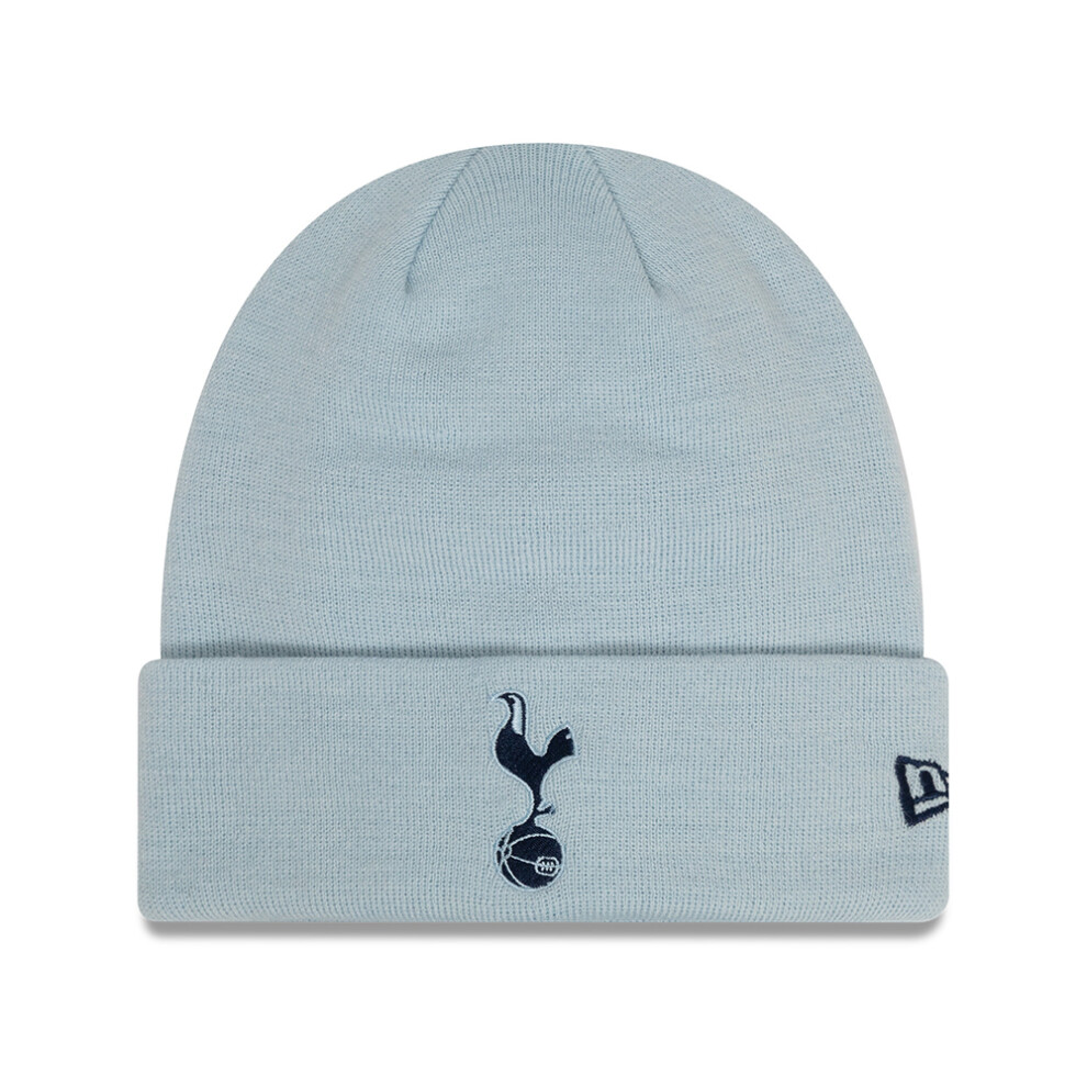 New Era Tottenham Hotspur Seasonal Cuff Knit Beanie Hat Sky Blue