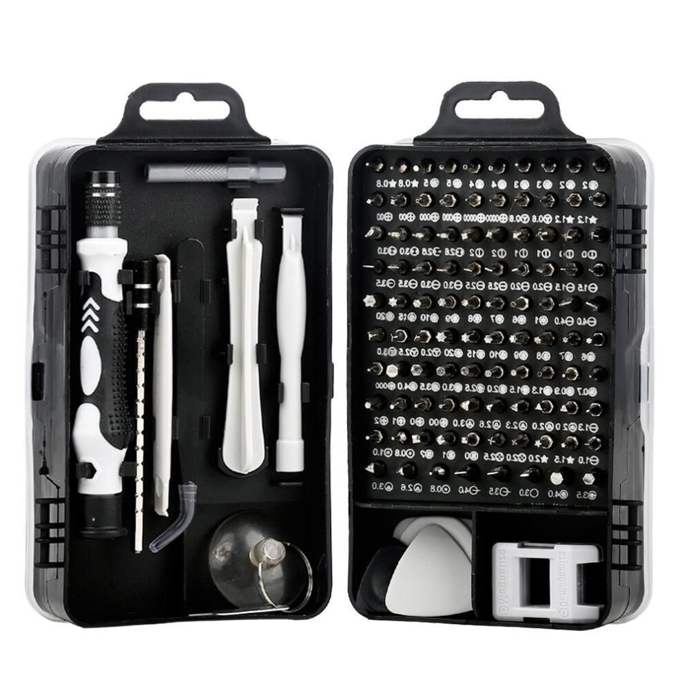 (grey, 115 In 1) 115 In 1 Multifunctional Precision Magnetic Screwdriver Set Computer Pc Mobile Phone Equipment Repair Screwdrive Kit Hand Tools