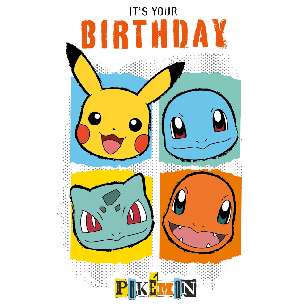 Pokémon Pokemon Birthday Card