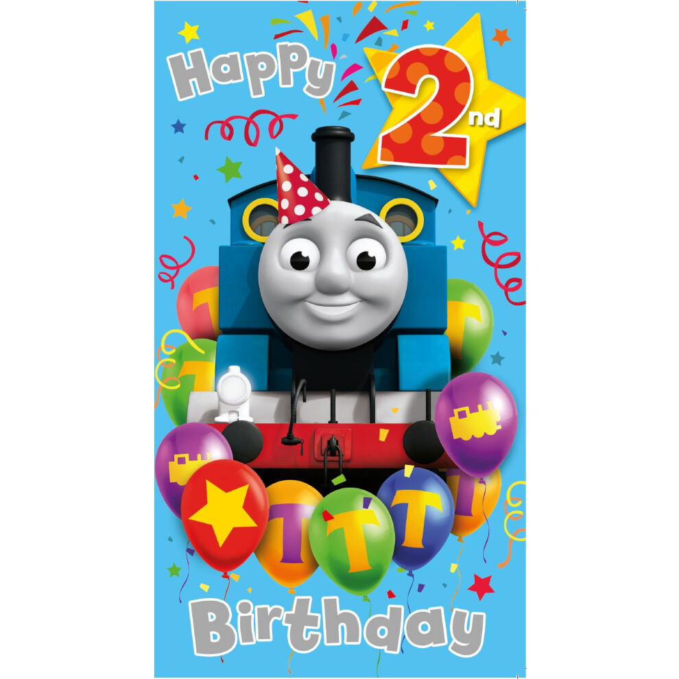 Thomas & Friends Age 2 Birthday Card