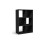 Home Squares 6 Cube Storage Unit - Black 1