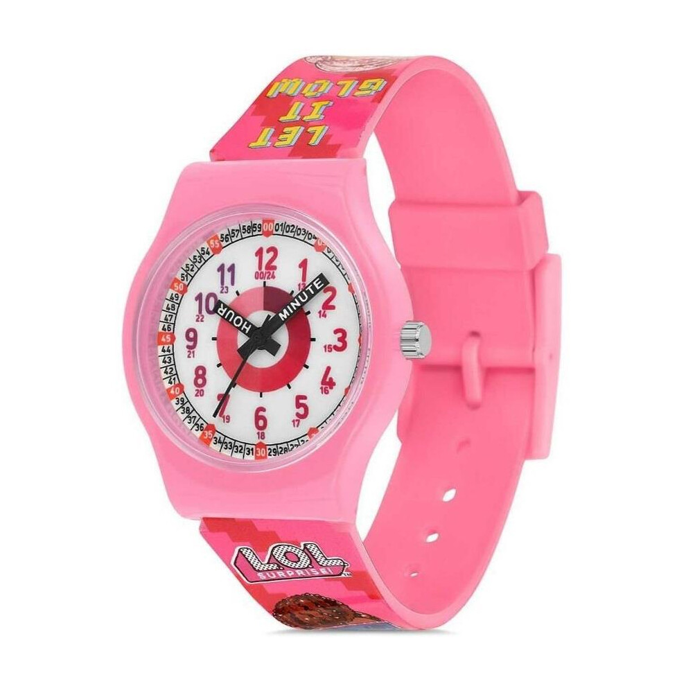 L.o.l. Surprise! Lol7517 Time Teacher Kids Watch Pink