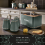 Tower Tower Renaissance Bread Bin & Canisters Kitchen Set (Forest Green) 4
