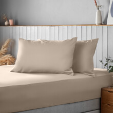 (Natural) Silentnight Supersoft Pillowcase Pair Flap Close