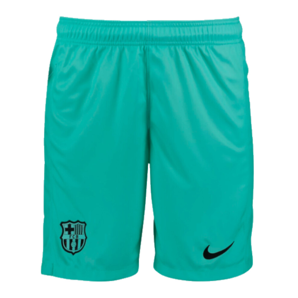 (XXL) 2023-2024 Barcelona Third Shorts (Aqua)