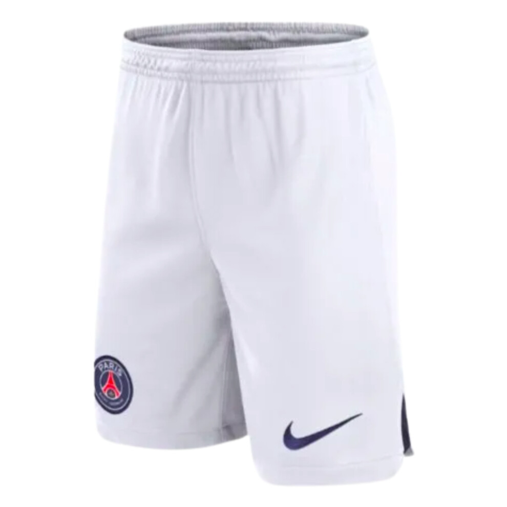 (L) 2023-2024 PSG Away Shorts (White)