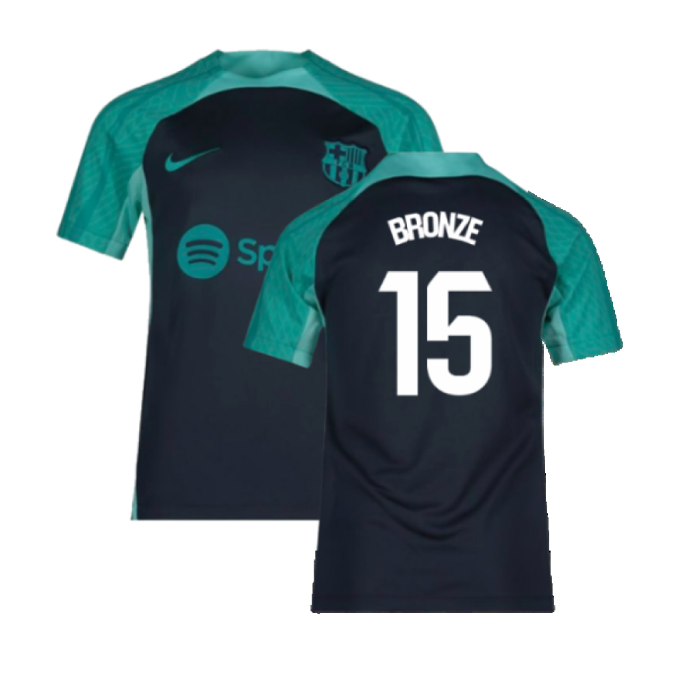 (LB) 2023-2024 Barcelona Training Shirt (Thunder) - Kids (Bronze 15)