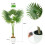 MCC (100CM) Artificial Fan Palm  with Plastic Planter and Moss 3