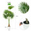 MCC (120CM) Artificial Fan Palm  with Plastic Planter and Moss 3