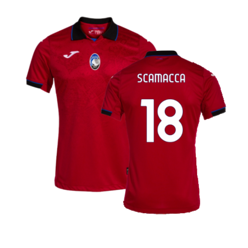 (M) 2023-2024 Atalanta Third Shirt (Scamacca 18)