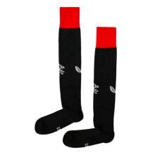 (3.5 - 6 UK Foot) 2023-2024 Rangers Home Socks (Black) - Kids