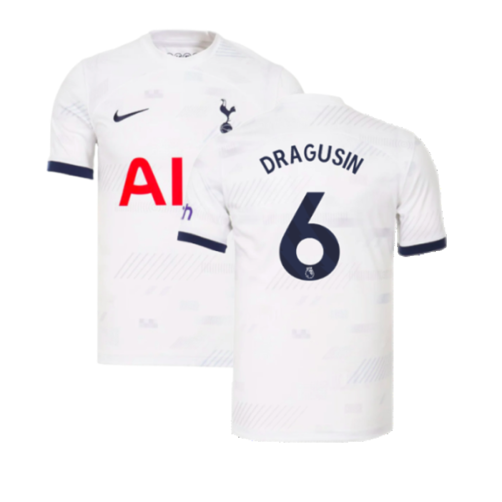 (XS) 2023-2024 Tottenham Hotspur Home Shirt (Dragusin 6)